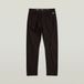 G-Star Slim Chino wmn Dames Joggingbroek Katoen Elastaan Regular Waist 26/32 Dk Black