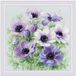 Riolis Purple Anemones Embroidery Kit 2176