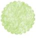 Zak 24 decoraties tnt stof optiek Flower Poly Lab (Ø 48 cm), zeegroen