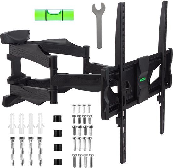 Maclean Brackets MC-781 - TV Wall Mount 26-55 inch - Black