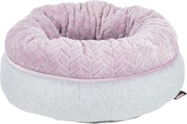 TRIXIE junior hondenmand donut lichtgrijs / lila 40x40 cm lila