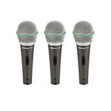 Samson Technologies Q6CL microphone - Set of 3