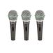 Samson Technologies Q6CL microphone - Set of 3
