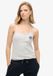 Superdry Essential camitopje met knoopsluiting Dames Vesten Glacier Grey Marl S/M