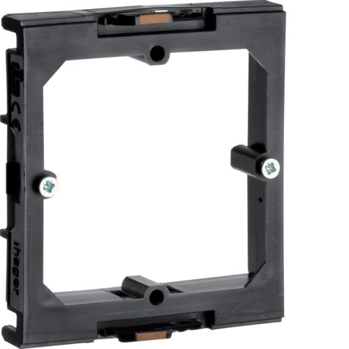 HAGER G2870 Wandcontactdoos Zwart