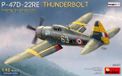 MiniArt Republic P-47D-22RE Thunderbolt Franse Dienst Modelbouwpakket 1:48