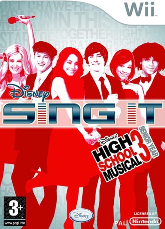 Atari Disney Sing It: High School Musical 3 Senior Year - Nintendo Wii