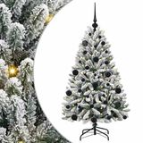 vidaXL Kunstkerstboom 120 cm 150 LED's Warmwit PVC en Staal