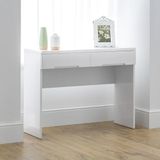 Julian Bowen Manhattan kaptafel met 2 lades - wit