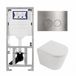 Geberit QeramiQ Dely Toiletset - Diepspoel - Rimless - Mat Wit