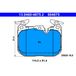 ATE Kit Plaquettes De Frein, Frein À Disque 13.0460-4875.2 Bmw