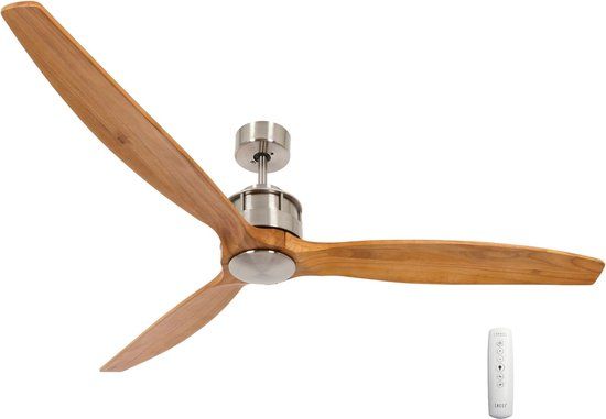 Beacon Airfusion Akmani Plafondventilator - 152 cm - Brushed Chrome
