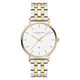 Liebeskind Berlin Liebeskind Dames Horloge Analoog Quartz Goudkleurig Staal 32012474