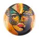Carolina Gynning Plateau Golden Butterfly Ø46 cm Orange-noir