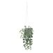 Atmosphera Plante artificielle suspendue avec pot - Vert - 25x15x80cm