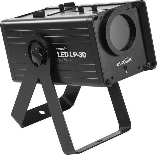 EUROLITE LED LP-30 Logo Projector - LED Gobo Projector with DMX and Remote Control