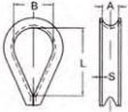 RECMAR RVS Thimbles 4mm (GS71152)