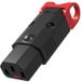 IEC Lock + "s werelds eerste vergrendelbare C13 connector" niet per ongeluk loskoppelen of loskoppelen