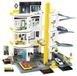 Garage met tankstation, 4 verdiepingen, geschikt voor kinderen vanaf 3 jaar, schaal 1:64
