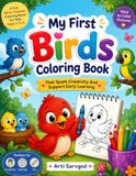 Birds Birds Coloring Book for Kids Ages 3–6