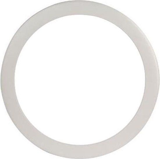 LED Paneel Slim - Ø30cm - 24W - 4200K - Rond - Inbouw - Wit - Flikkervrij