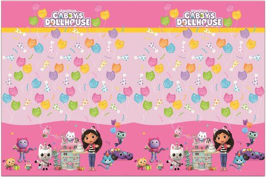 Top1Toys Gabby's Dollhouse Plastic Tafelkleed 120x180