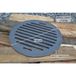SEZAM CA063 - 25 cm Fonte Grille de poêle Ronde