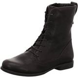 Think AGRAT Enkellaarzen voor dames, textielvoering, mokka 3080, 37 EU