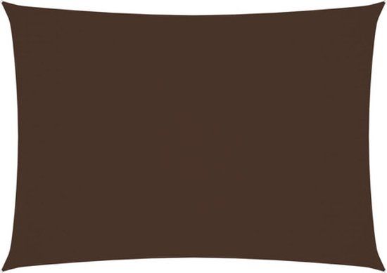 vidaXL Zonnescherm rechthoekig 2x4,5 m Oxford stof bruin