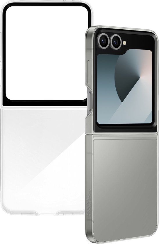 Samsung, Flexibel & Ultra-thin TPU Back Cover for Galaxy Z Flip 6, Transparent