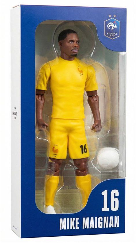 Megableu – Mike Maignan 20 cm – Actiefiguur – Gearticuleerd – Geel