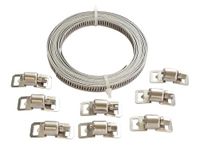 SOMATHERM FOR YOU 3540730010513 1 KIT Collier 3M + 8 Heads INOX klemset band 3 m + 8 koppen, geen