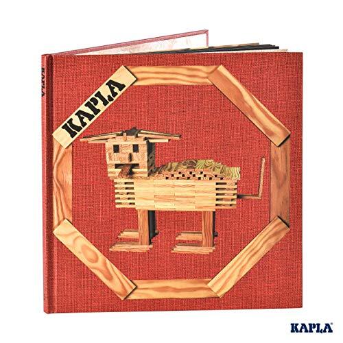 Kapla - Boek nr.1 - Rood - Dieren & verschillende constructies