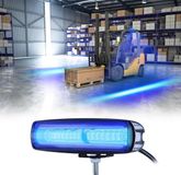 NCD E-Commerce Handel GmbH Lampe de sécurité LED 30W pour chariots élévateurs - Lampe d'avertissement pour camions - DC 12-80V (Bleu)