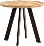 Wohnling Eettafel mangohout 80x80 cm