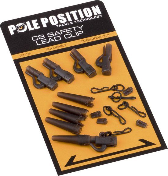 Strategy Pole Position CS Leadclip set - Zwart - 3 stuks