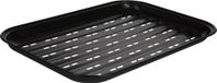 Gusta Plaque de grill noire pour barbecue 34cm