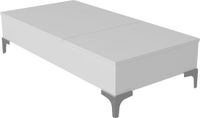 homemaniac Homemania Salontafel Delinda 121x60x30 cm wit