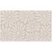 Tapis d'entrée Floral - Imprimé - Beige - Marron - Minimaliste 150x90 cm