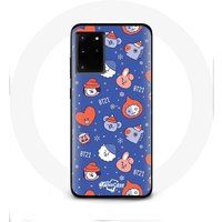 Maniacase Hoesje voor Samsung Galaxy S11 Plus BTS Bangtan Sonyeondan BT21 Kerstmis 2023