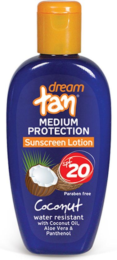 Pharmaid Zonnebrandmiddel Lotion Dream Tan Kokosnoot SPF 20 150ml
