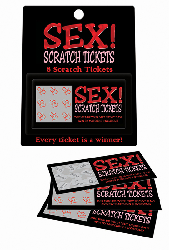 Kheper Games SEX Scratch Tickets - Kraskaarten Spel