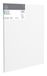 Winsor & Newton 6206040 professionele spieraam van katoenmix, 385 g/m², 3-voudig gegrond, middelgrote korrel, ideaal voor olieverf en acrylverf, 80 x 100 cm