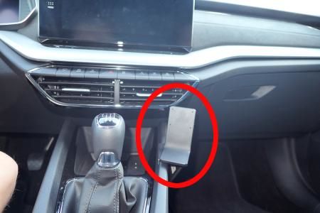 Brodit 835642 - Passive Holder for Mobile Phone/Smartphone - Black - Car Mount