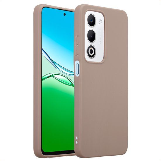 imoshion Hoesje - Geschikt voor Oppo A5 5G - Color Backcover - Bruin