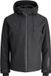 Jack & Jones Heren Jas winter Fusion Technical Jacket Zwart Maat S