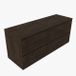 Saniclass Holz Pure Badkamermeubelset - 140x45x62cm - mat eiken charcoal