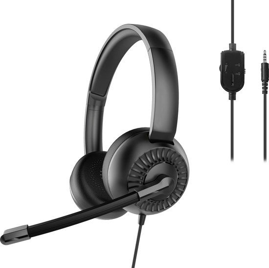 Speedlink METIS Stereo Headset - Bedraad - Hoofdband - Gamen - Zwart
