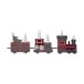 Star Trading Bougeoir de l'Avent Christmas train Multi