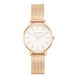 Gigandet Analoog Japans kwartshorloge voor dames, met roestvrijstalen armband VNAG36/009, wit